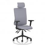 Orlena High Back Task Operator Chair With Arms And Headrest Bespoke Colour Back And Seat Quest Shell KCUP4962