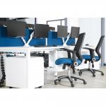 Impulse/Evolve Plus Bench Screen 1200 Blue White Frame LEB045