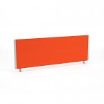 Impulse/Evolve Plus Bench Screen 1200 Bespoke Tabasco Orange Silver Frame LEB101
