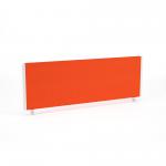 Impulse/Evolve Plus Bench Screen 1200 Bespoke Tabasco Orange White Frame LEB109