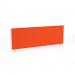 Impulse/Evolve Plus Bench Screen 1200 Bespoke Tabasco Orange White Frame LEB109