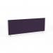 ImpulseEvolve Plus Bench Screen 1200 White Frame Bespoke Tansy Purple Fabric LEB111