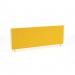 Impulse/Evolve Plus Bench Screen 1200 Bespoke Senna Yellow White Frame LEB113