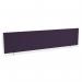 ImpulseEvolve Plus Bench Screen 1800 White Frame Bespoke Tansy Purple Fabric LEB159