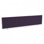 Impulse/Evolve Plus Bench Screen 1800 Bespoke Tansy Purple White Frame LEB159