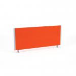 Impulse/Evolve Plus Bench Screen 1000 Bespoke Tabasco Orange Silver Frame LEB173