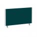 ImpulseEvolve Plus Bench Screen 800 Bespoke Maringa Teal White Frame 