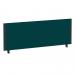 ImpulseEvolve Plus Bench Screen 1200 Bespoke Maringa Teal Black Frame 