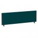 ImpulseEvolve Plus Bench Screen 1400 Bespoke Maringa Teal Black Frame 