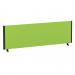 ImpulseEvolve Plus Bench Screen 1400 Bespoke Myrrh Green Black Frame 