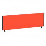 ImpulseEvolve Plus Bench Screen 1400 Bespoke Tabasco Orange Black Frame 