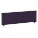 ImpulseEvolve Plus Bench Screen 1400 Bespoke Tansy Purple Black Frame 