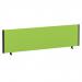 ImpulseEvolve Plus Bench Screen 1600 Bespoke Myrrh Green Black Frame 