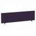 ImpulseEvolve Plus Bench Screen 1600 Bespoke Tansy Purple Black Frame 