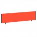 ImpulseEvolve Plus Bench Screen 1800 Bespoke Tabasco Orange Black Frame 