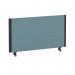 ImpulseEvolve Plus Bench Screen 800 Black Frame Bespoke Rivet Quench Fabric LEB246