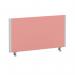 ImpulseEvolve Plus Bench Screen 800 Silver Frame Bespoke Quest Shrimp Fabric LEB266