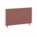 ImpulseEvolve Plus Bench Screen 800 White Frame Bespoke Rivet Forge Fabric LEB268
