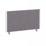 ImpulseEvolve Plus Bench Screen 800 White Frame Bespoke Rivet Fuse Fabric LEB269