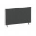 ImpulseEvolve Plus Bench Screen 800 White Frame Bespoke Quest Mussel Fabric LEB275