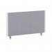 ImpulseEvolve Plus Bench Screen 800 White Frame Bespoke Quest Shell Fabric LEB277
