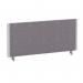ImpulseEvolve Plus Bench Screen 1000 Silver Frame Bespoke Rivet Fuse Fabric LEB293