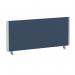 ImpulseEvolve Plus Bench Screen 1000 Silver Frame Bespoke Quest Whelk Fabric LEB303
