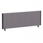 ImpulseEvolve Plus Bench Screen 1200 Black Frame Bespoke Rivet Fuse Fabric LEB317