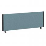 ImpulseEvolve Plus Bench Screen 1200 Black Frame Bespoke Rivet Quench Fabric LEB318