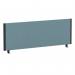 ImpulseEvolve Plus Bench Screen 1200 Black Frame Bespoke Rivet Quench Fabric LEB318