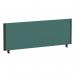 ImpulseEvolve Plus Bench Screen 1200 Black Frame Bespoke Quest Kelp Fabric LEB321