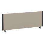 ImpulseEvolve Plus Bench Screen 1200 Black Frame Bespoke Quest Salt Fabric LEB324