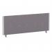 ImpulseEvolve Plus Bench Screen 1200 Silver Frame Bespoke Rivet Fuse Fabric LEB329