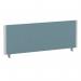 ImpulseEvolve Plus Bench Screen 1200 Silver Frame Bespoke Rivet Quench Fabric LEB330