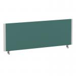 ImpulseEvolve Plus Bench Screen 1200 Silver Frame Bespoke Quest Kelp Fabric LEB333