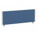 ImpulseEvolve Plus Bench Screen 1200 Silver Frame Bespoke Quest Limpet Fabric LEB334