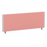 ImpulseEvolve Plus Bench Screen 1200 Silver Frame Bespoke Quest Shrimp Fabric LEB338