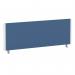 ImpulseEvolve Plus Bench Screen 1200 White Frame Bespoke Quest Limpet Fabric LEB346