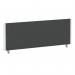 ImpulseEvolve Plus Bench Screen 1200 White Frame Bespoke Quest Mussel Fabric LEB347