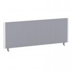ImpulseEvolve Plus Bench Screen 1200 White Frame Bespoke Quest Shell Fabric LEB349