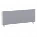 ImpulseEvolve Plus Bench Screen 1200 White Frame Bespoke Quest Shell Fabric LEB349