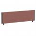 ImpulseEvolve Plus Bench Screen 1400 Black Frame Bespoke Rivet Forge Fabric LEB352