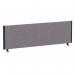 ImpulseEvolve Plus Bench Screen 1400 Black Frame Bespoke Rivet Fuse Fabric LEB353