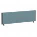 ImpulseEvolve Plus Bench Screen 1400 Black Frame Bespoke Rivet Quench Fabric LEB354