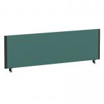 ImpulseEvolve Plus Bench Screen 1400 Black Frame Bespoke Quest Kelp Fabric LEB357