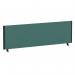 ImpulseEvolve Plus Bench Screen 1400 Black Frame Bespoke Quest Kelp Fabric LEB357