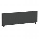 ImpulseEvolve Plus Bench Screen 1400 Black Frame Bespoke Quest Mussel Fabric LEB359