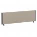 ImpulseEvolve Plus Bench Screen 1400 Black Frame Bespoke Quest Salt Fabric LEB360