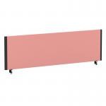 ImpulseEvolve Plus Bench Screen 1400 Black Frame Bespoke Quest Shrimp Fabric LEB362