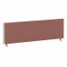 ImpulseEvolve Plus Bench Screen 1400 Silver Frame Bespoke Rivet Forge Fabric LEB364